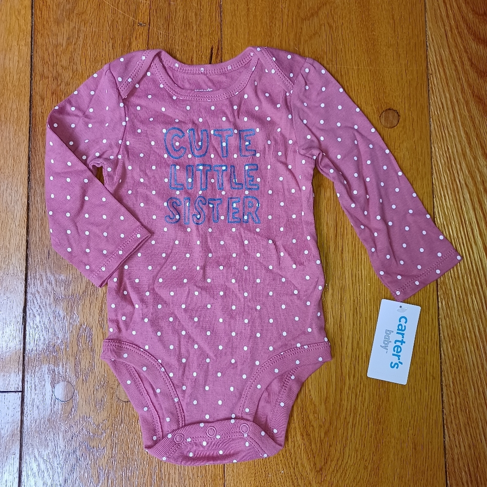 Carters Best Sister Bodysuit